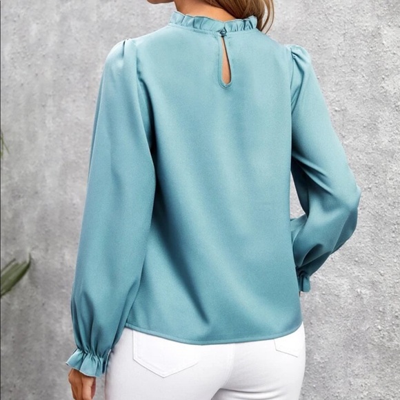 Boho frill trim blouse - Picture 7 of 15